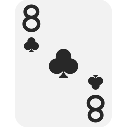 ocho de tréboles icono
