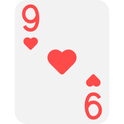 Nine of hearts icon