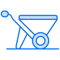 Wheel barrow icon