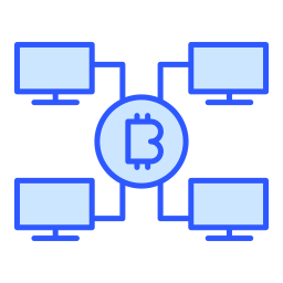 Bitcoin network icon