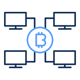 Bitcoin network icon