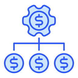 financieel management icoon