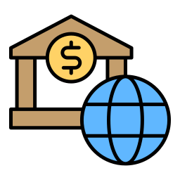 banque mondiale Icône