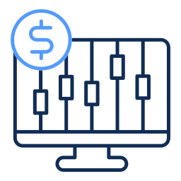 Stock market icon