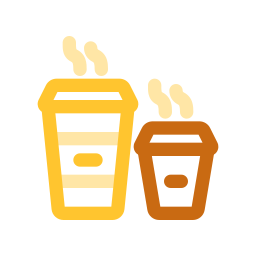 Coffee cups icon