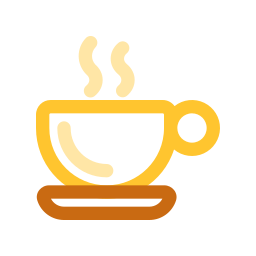 Hot coffee icon