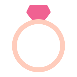 Diamond ring icon