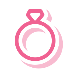 Diamond ring icon