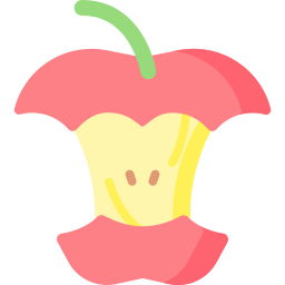 miolo de maçã Ícone