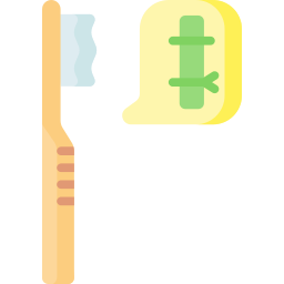 Bamboo toothbrush icon