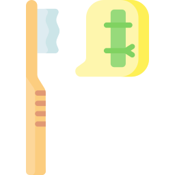 bamboe tandenborstel icoon