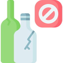 Glass bottle icon