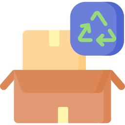 Cardboard box icon