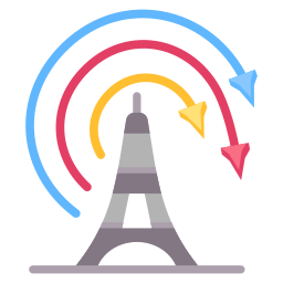 Bastille day icon