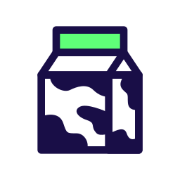 Carton milk icon