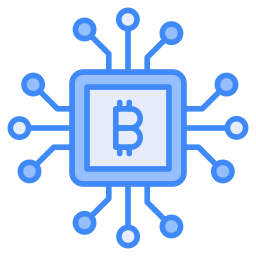 sieć bitcoinów ikona
