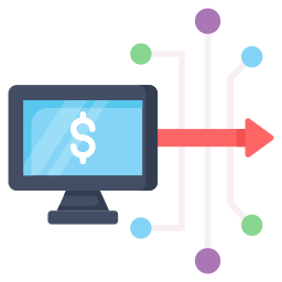 transferencia de dinero icono