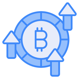 rynek bitcoina ikona