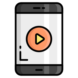 Mobile video icon