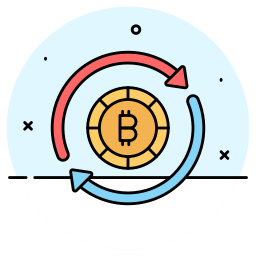 wymiana bitcoinów ikona