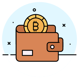 Bitcoin wallet icon