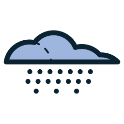 Rain cloud icon