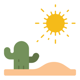 deserto Ícone