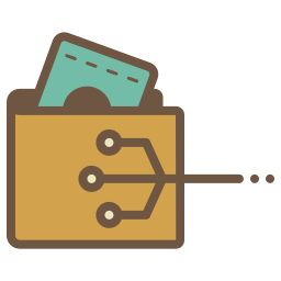 Digital wallet icon