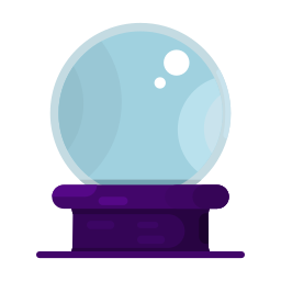 boule de cristal Icône
