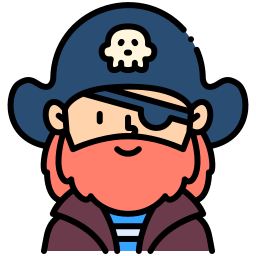 pirata icono