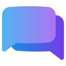 Chat bubbles icon