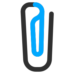 Paper clip icon