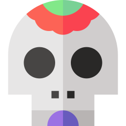 Sugar skull icon