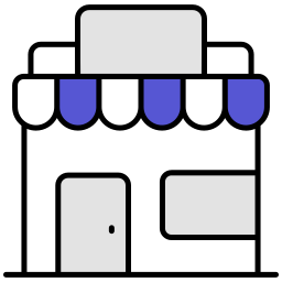 Grocery store icon