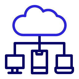 cloud-netwerken icoon