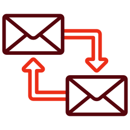 e-mail-gespräch icon