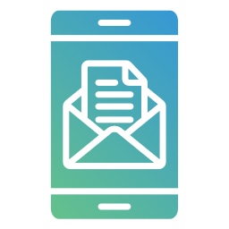 Mobile email icon