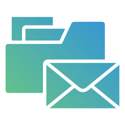 folder e-mail ikona