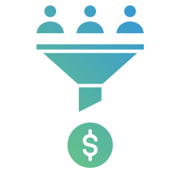 Sales funnel icon