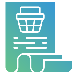 Shopping list icon