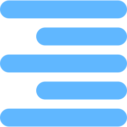 Horizontal alignment icon