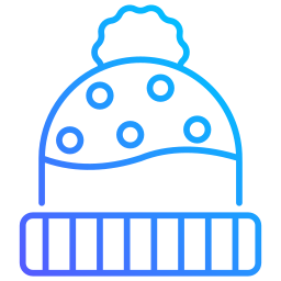 Winter hat icon