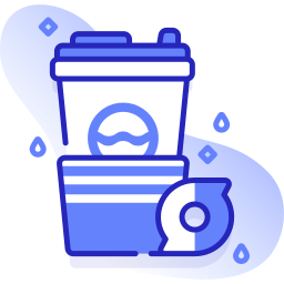 Paper cup icon