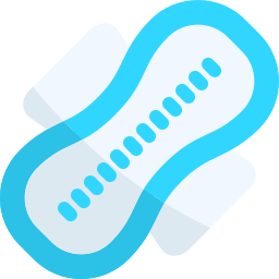 Sanitary napkin icon