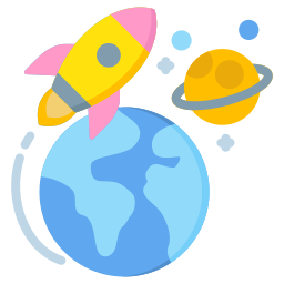 eksploracja kosmosu ikona