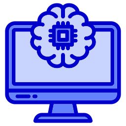 Мозговой компьютерный интерфейс иконка
