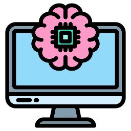 interfaccia computer cervello icona