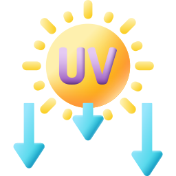 luz ultravioleta icono