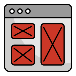 Wireframe icon