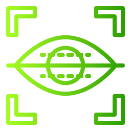 scanner oculaire Icône